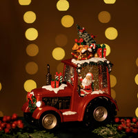 Lantern Snowing Tractor