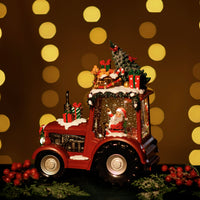 Lantern Snowing Tractor