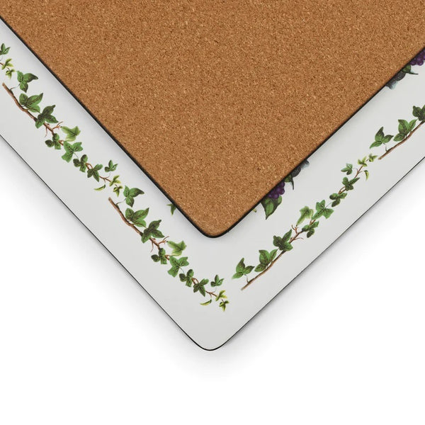 Christmas  Placemats Holly & Ivy Set Of 6