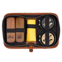 Canvas Charcoal Shoe Shine Kit 