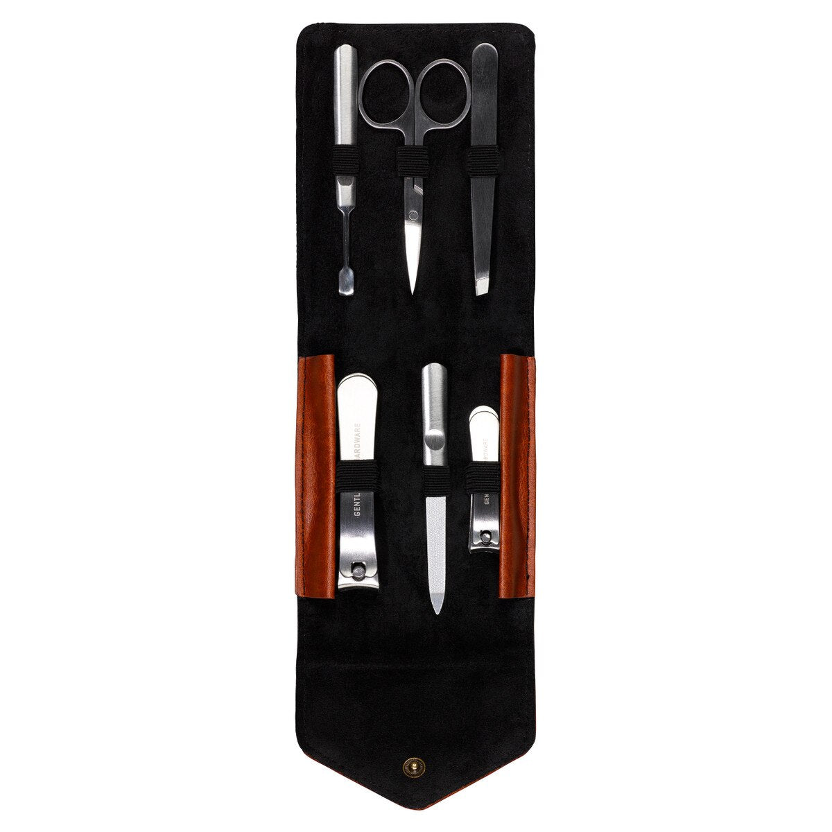 Canvas Charcoal Manicure Set 