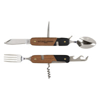 Camping Cutlery Tool, Wood