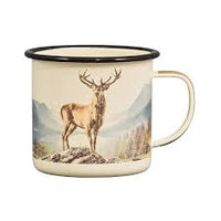 Enamel Mug - Deer - 500ml