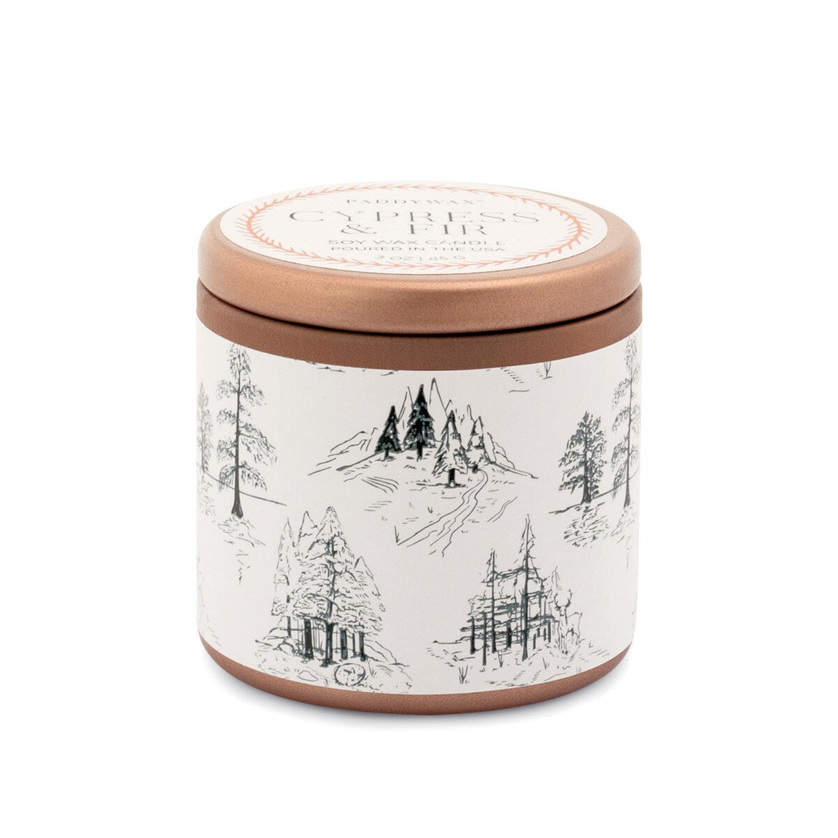 Copper Tin White - Cypress And Fir
