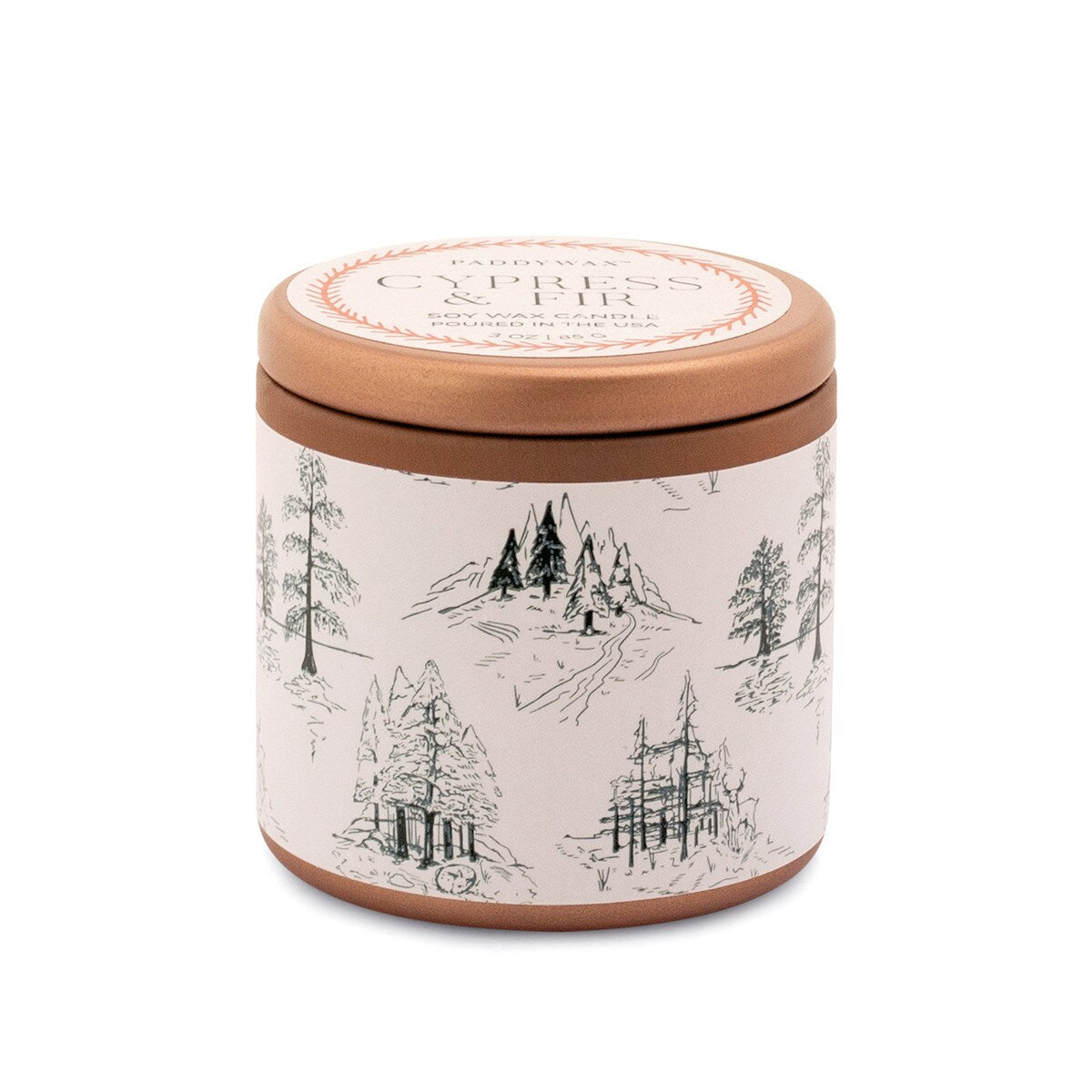 Copper Tin White - Cypress And Fir