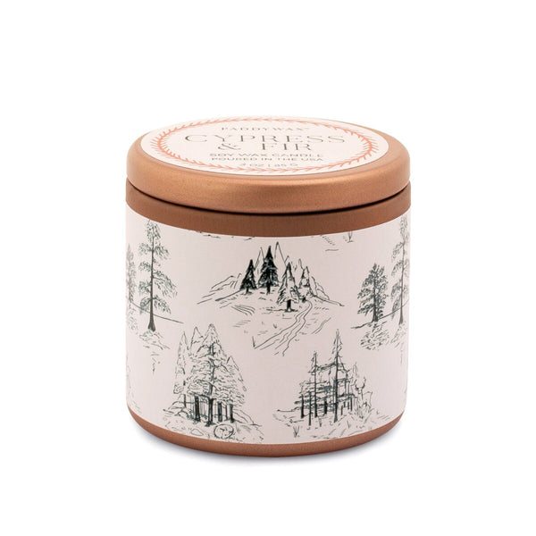 Copper Tin White - Cypress And Fir