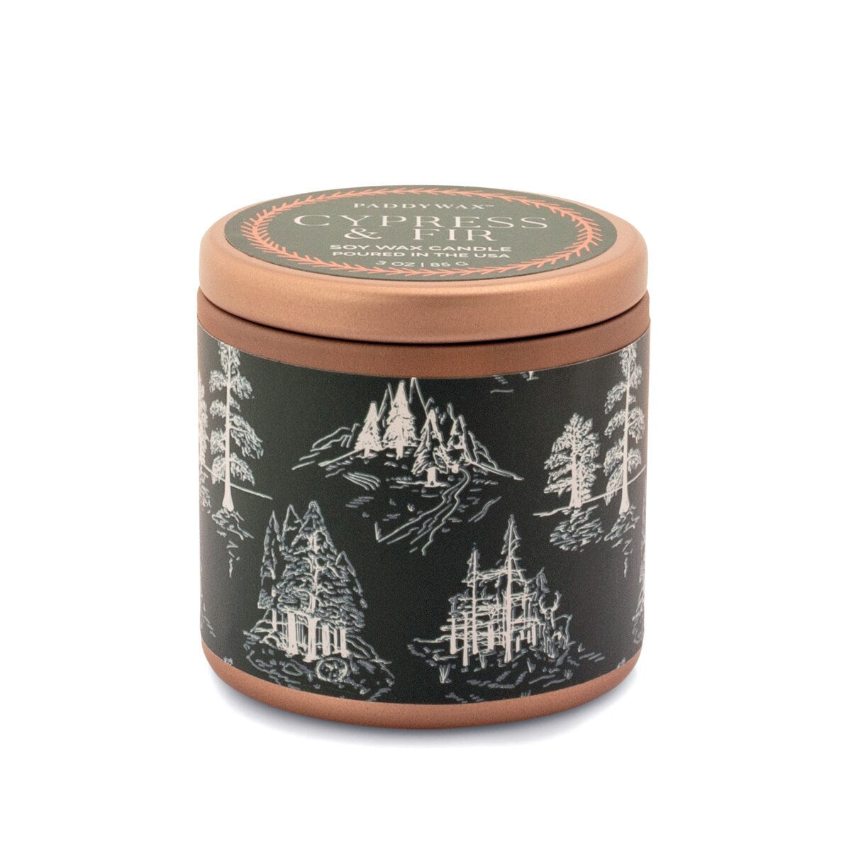 Copper Tin Green - Cypress And Fir 