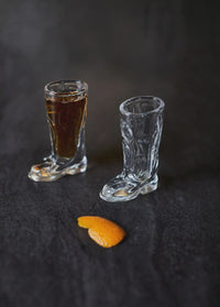 Cowboy Boot Shot Glasses (set Of 2)