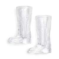 Cowboy Boot Shot Glasses (set Of 2)