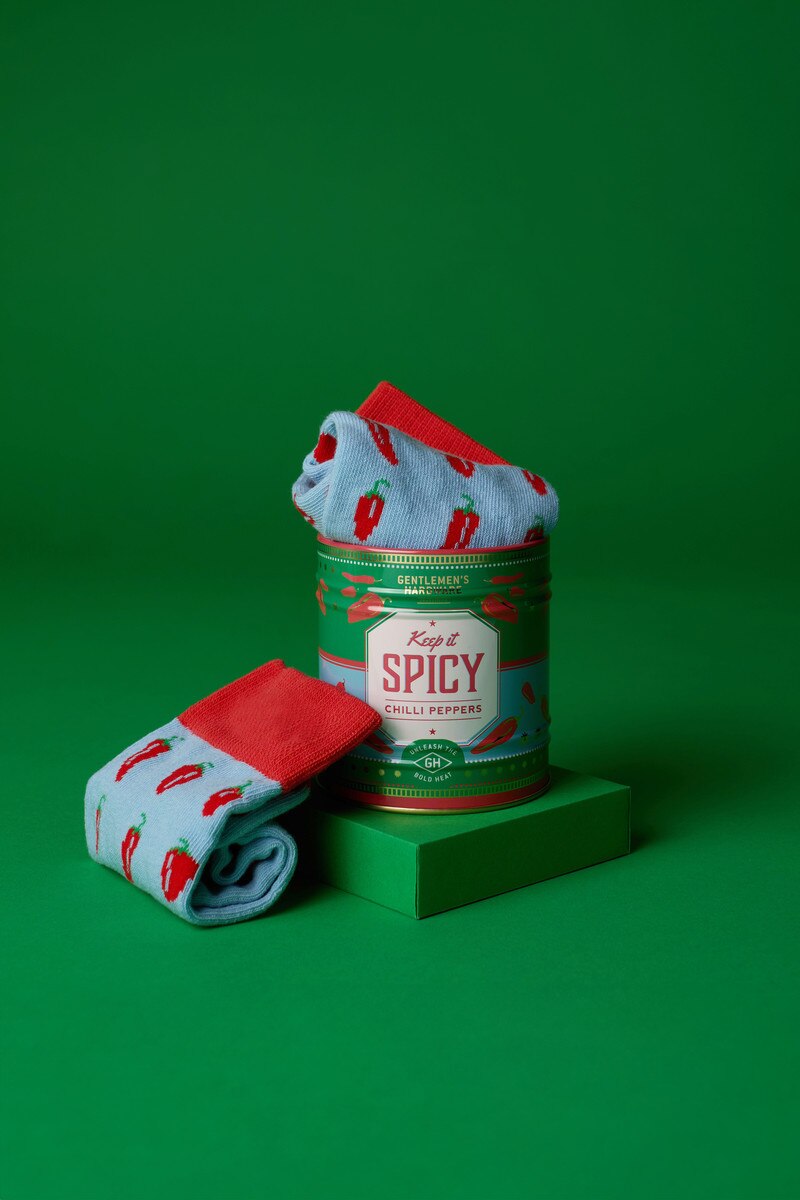 Socks In A Can - Keep It Spicy