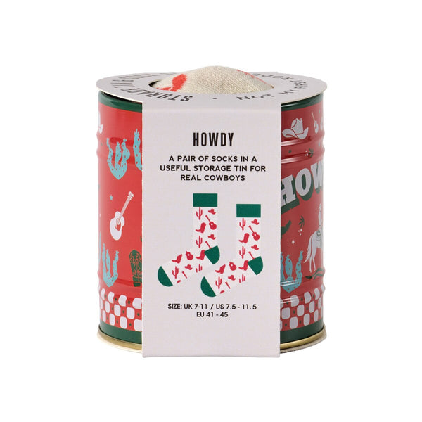 Socks In A Can - Howdy