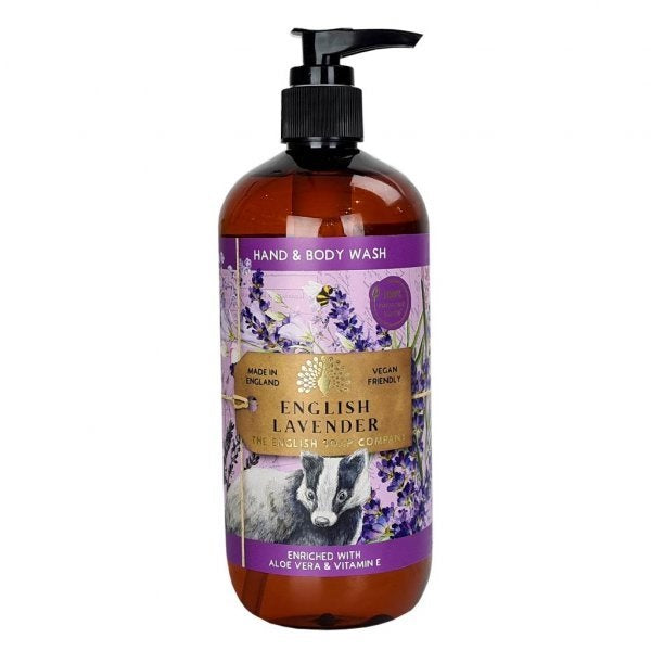 English Soap Company English Lavender Hand And Body Wash 500mls