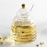 ELEGANT BEE HONEY POT