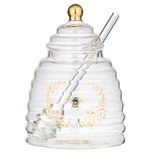 ELEGANT BEE HONEY POT