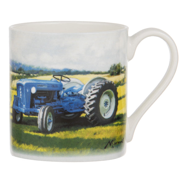 Tractors Then/now Mug Ford/new Holland Blue
