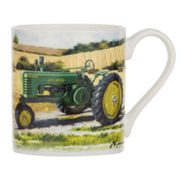 Tractors Then/now Mug John Deere Green 