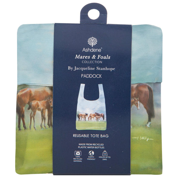 MARES & FOALS PADDOCK SHOPPING BAG 