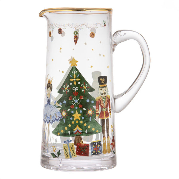 CHRISTMAS WONDERLAND CRYSTAL JUG