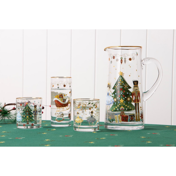 CHRISTMAS WONDERLAND CRYSTAL JUG