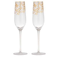 COMET 2 PACK CHAMPAGNE GLASSES