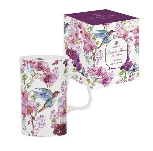 Birds & Bloom Can Mug