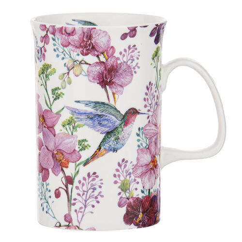 Birds & Bloom Can Mug