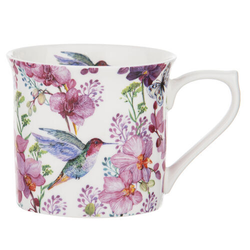 Birds & Bloom Wide Flared Mug