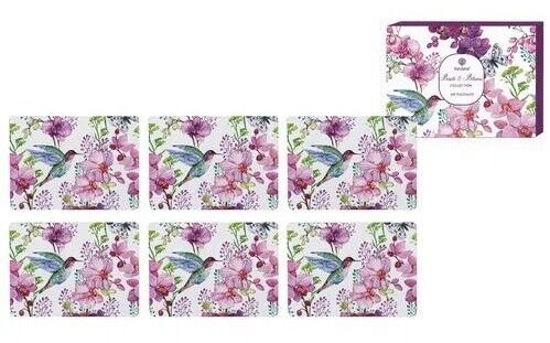 Birds & Blooms 6pk Placemats 