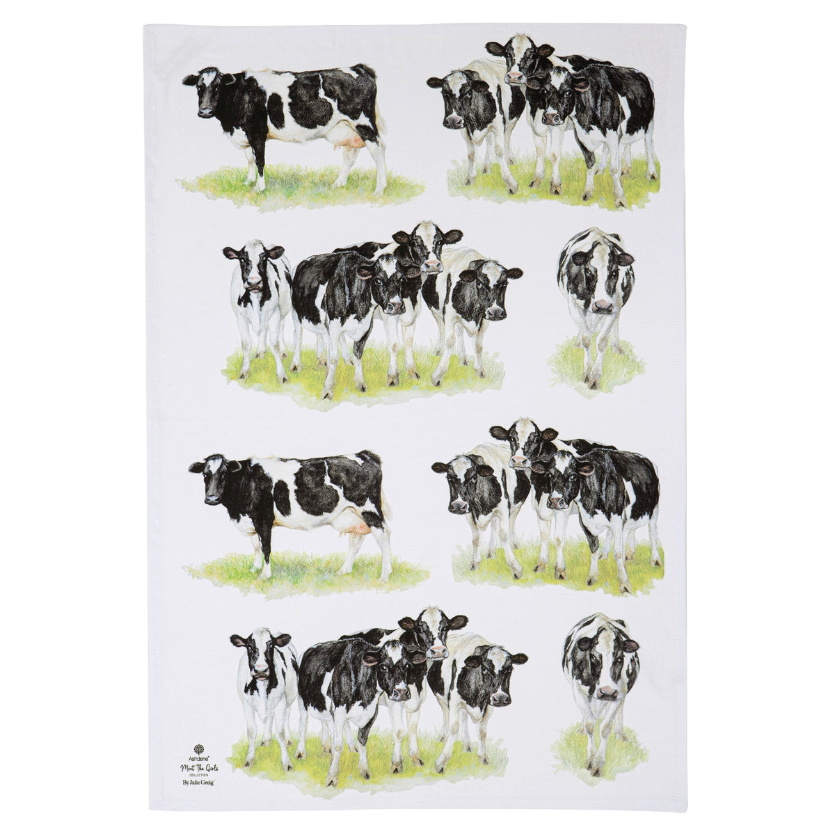 Meet The Girls 2pk Teatowels 