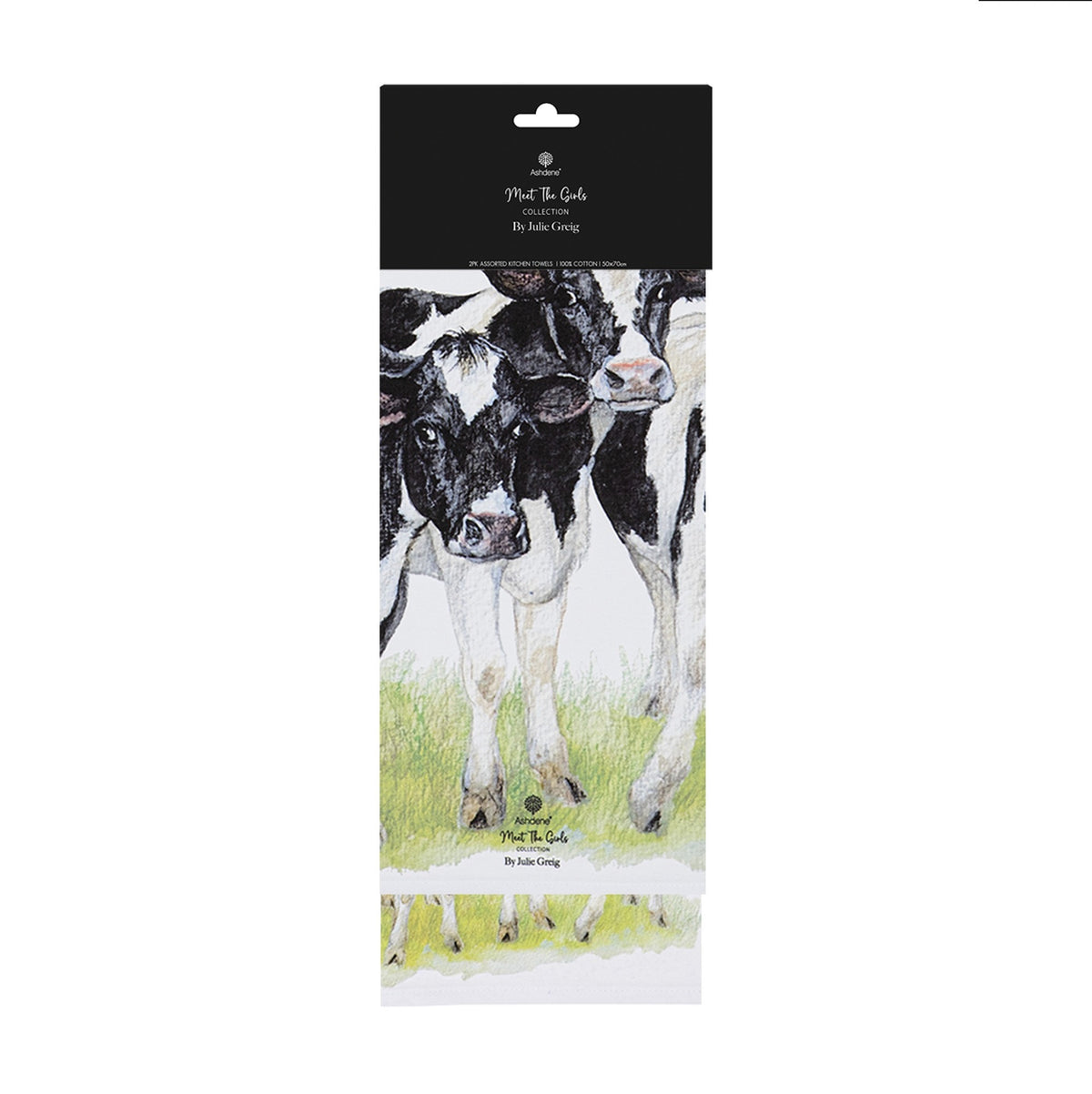 Meet The Girls 2pk Teatowels 