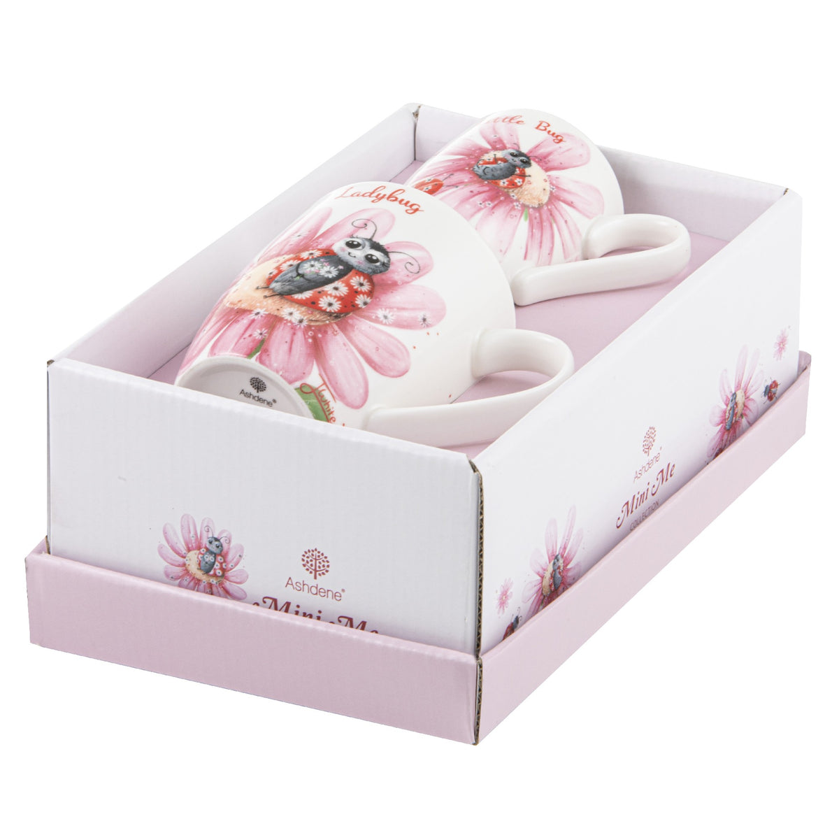 Mini Me Lady Bug/little Bug 2pce Mug Set 