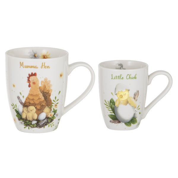 Mini Me Mother Hen/chick 2pce Mug Set 