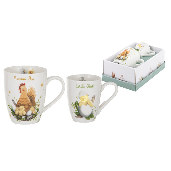 Mini Me Mother Hen/chick 2pce Mug Set 