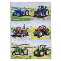 Tractors Then/now 2pk Teatowels