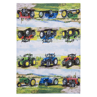 Tractors Then/now 2pk Teatowels