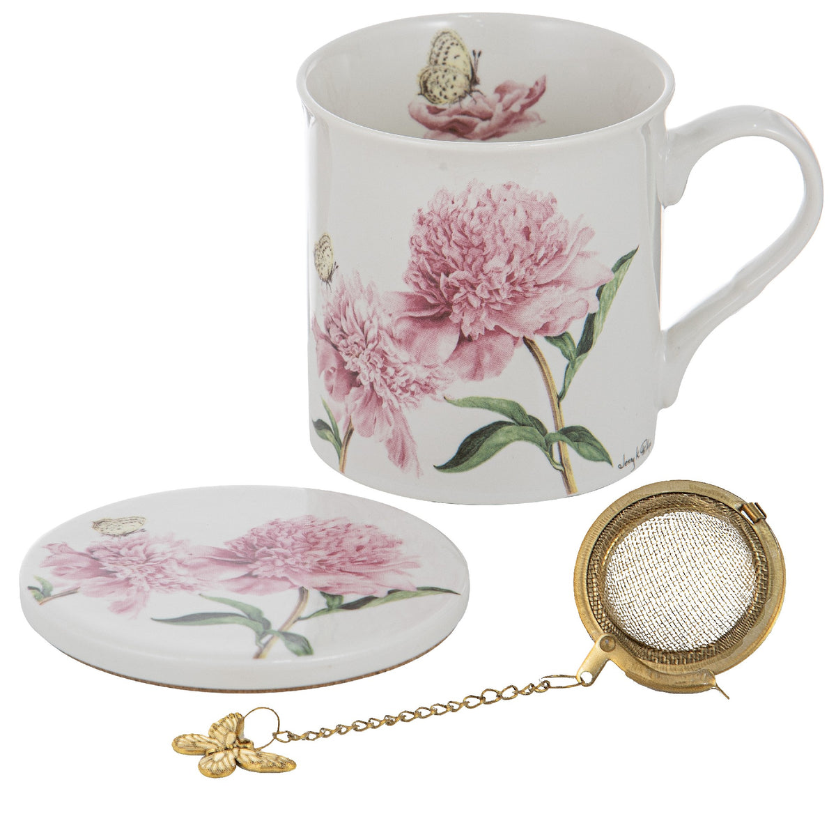 Jenny's Garden Pink Peony Gift Set