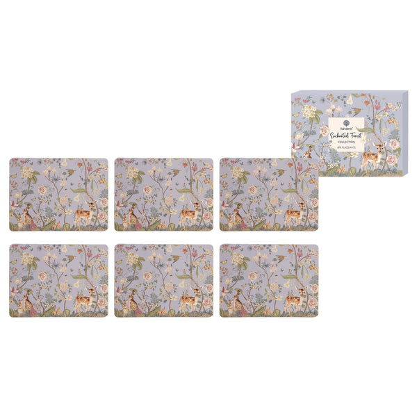 Enchanted Forest 6pk Placemats