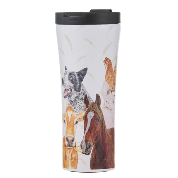 Farmyard Faces 2 Travel Mug