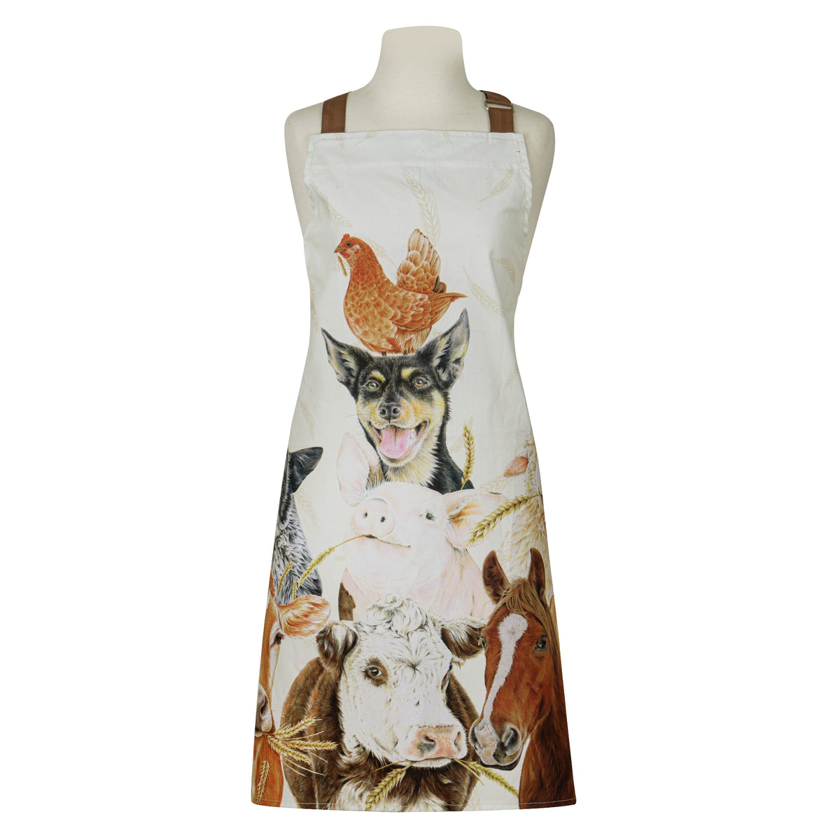 Farmyard Faces 2 Apron