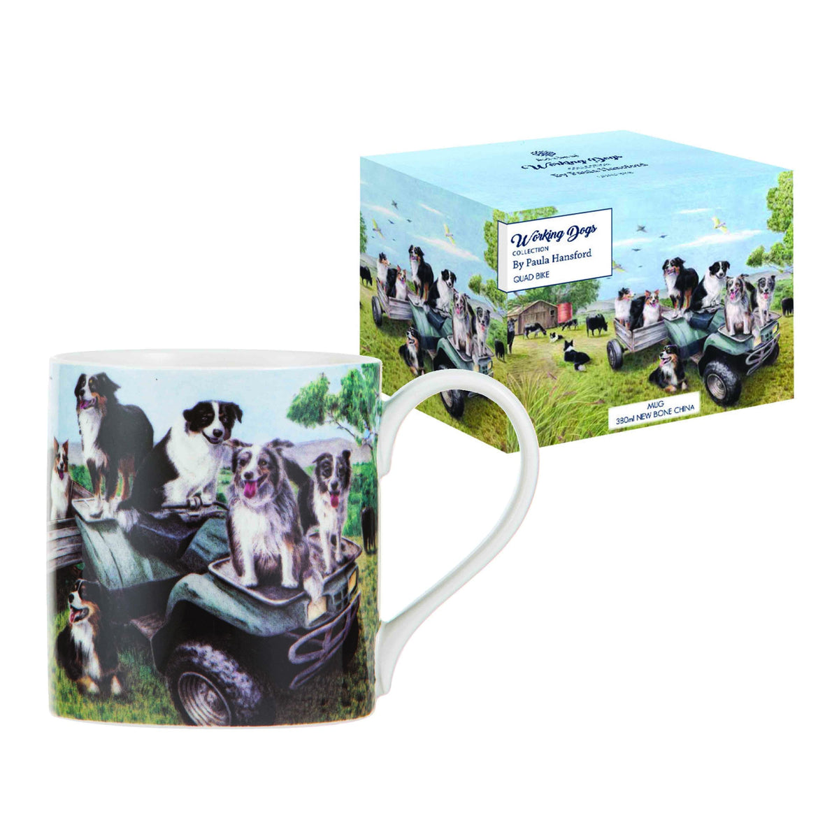 Working Dogs Quad Bike Mug