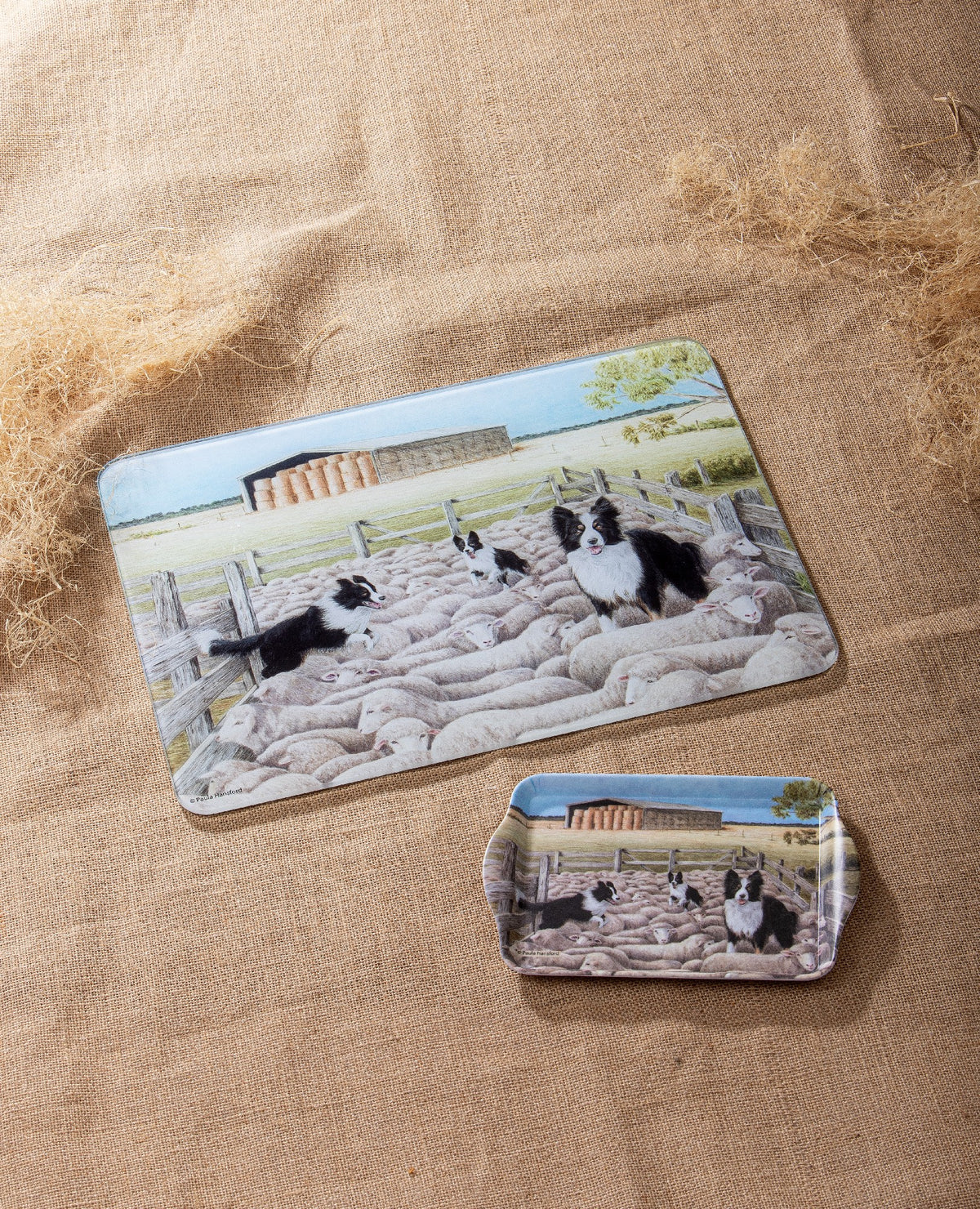 Working Dogs Sheep Yard Surface Protector