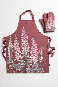 Secret Garden Maroon Apron 