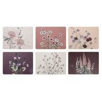 Secret Garden Pink 6pk Placemats