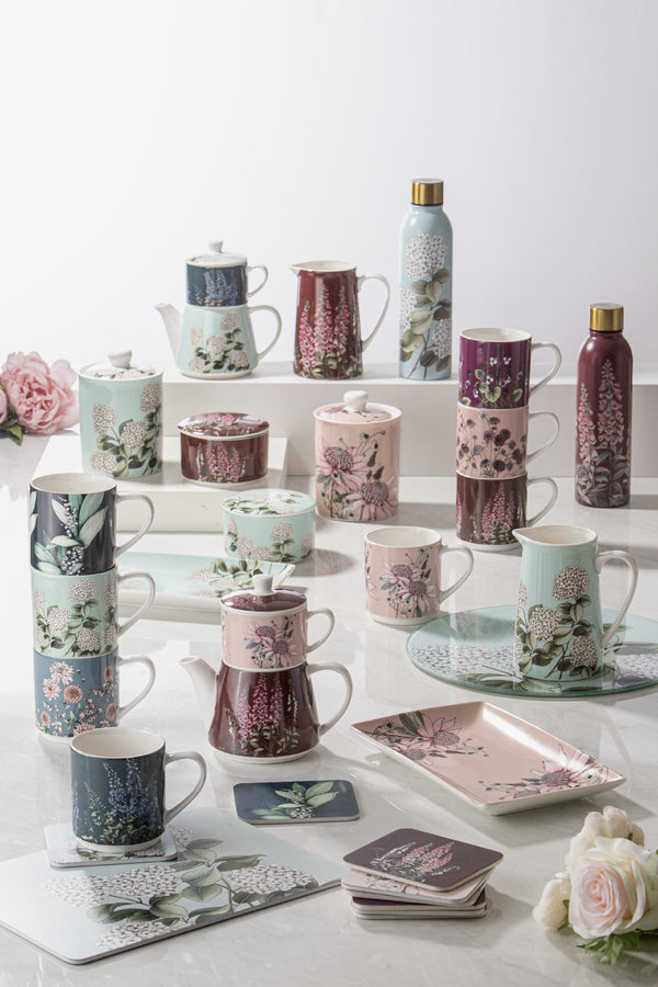 Secret Garden Maroon Drink Bottle