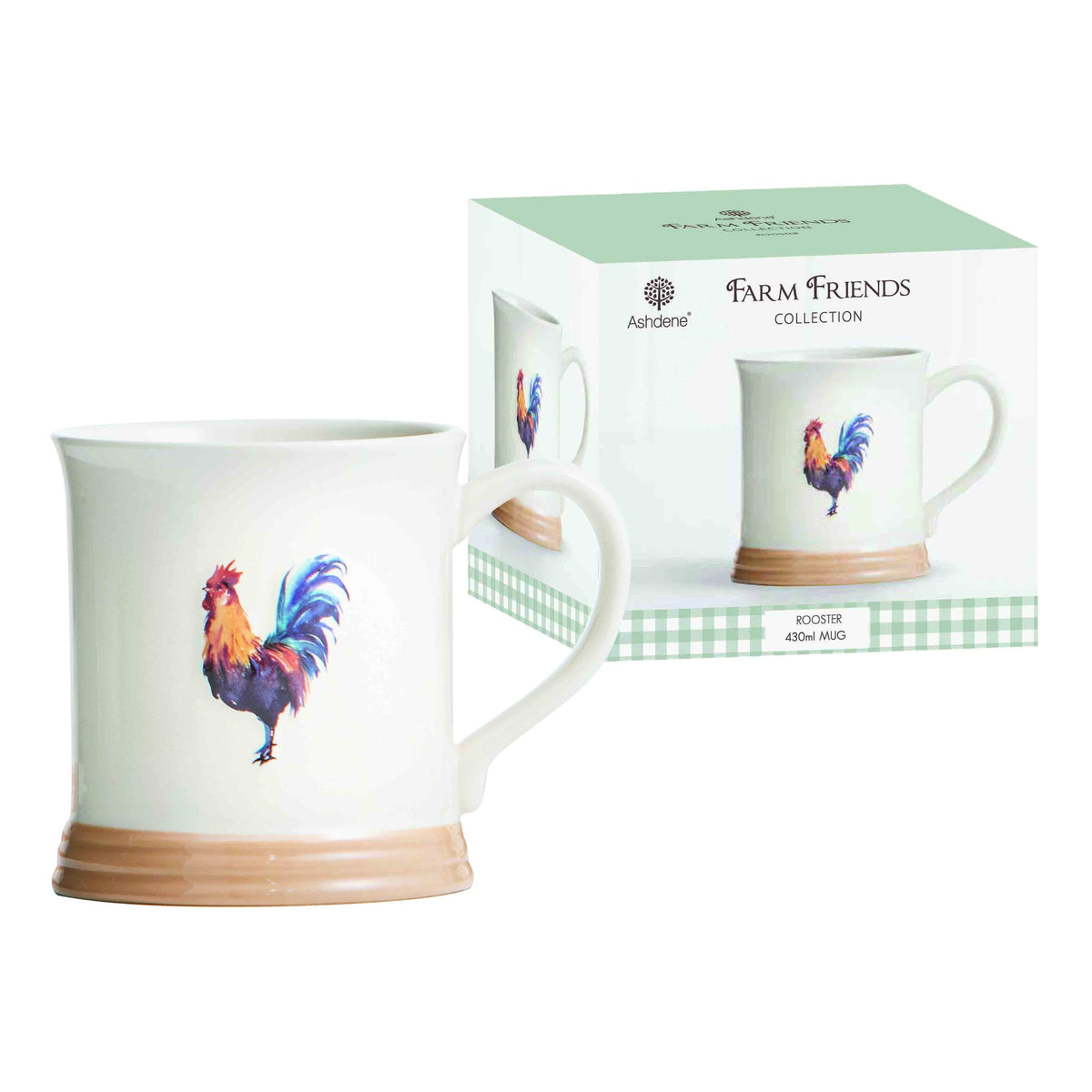 Farm Friends 2 Rooster Mug 430mls