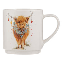 Coo Christmas Stackable 4pk Mug