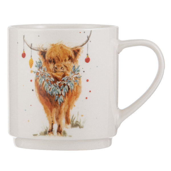 Coo Christmas Stackable 4pk Mug