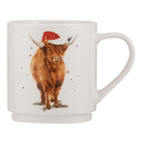 Coo Christmas Stackable 4pk Mug