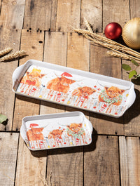 Coo Christmas Sandwich Tray