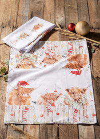 Coo Christmas 2pk Kitchen Tea Towels